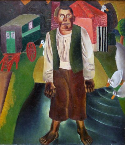 池の白痴 作： Frits van den Berghe